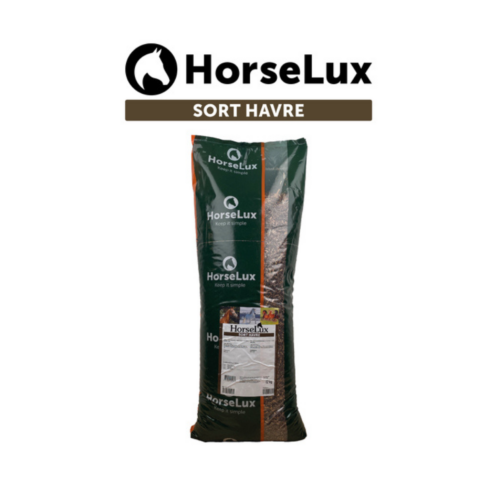 HorseLux Svart Havre, 12 kg