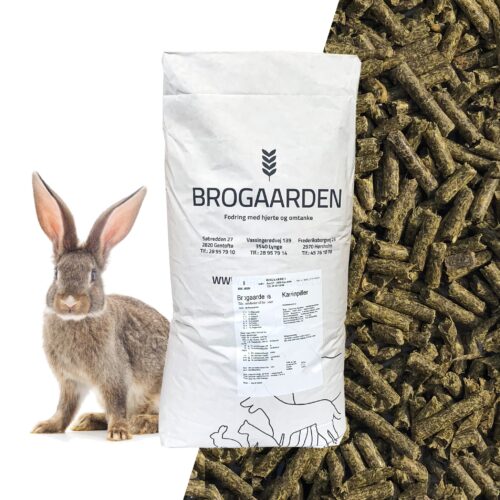 Brogaarden Kanin piller, 18 kg